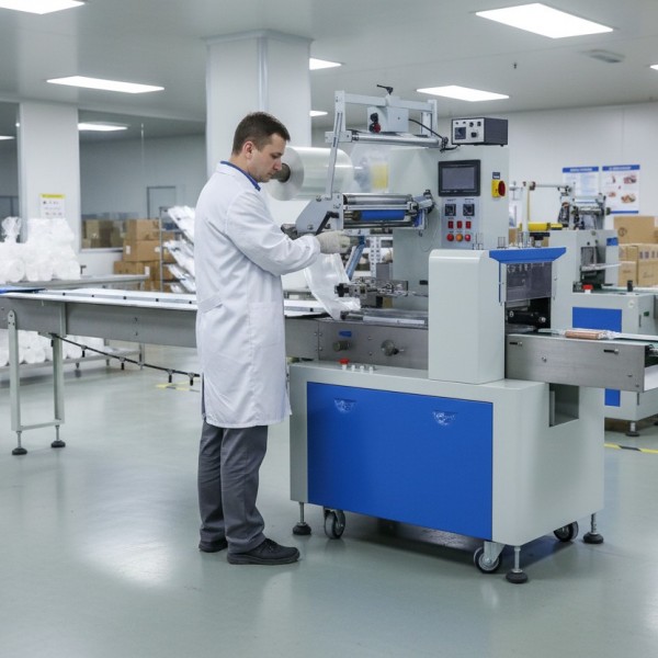 Máy đóng gói kẹo tự động – Tăng tốc sản xuất, đóng gói đẹp