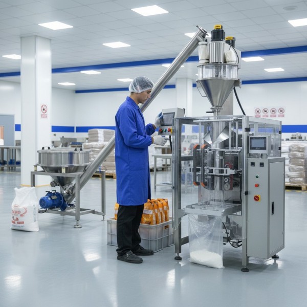 Máy đóng gói bột tự động – Giải pháp cho thực phẩm và dược phẩm
