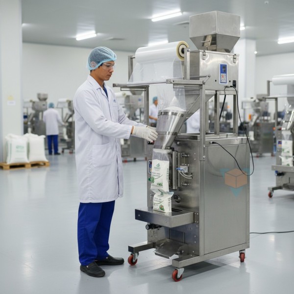 Máy đóng gói đường tự động – Nhanh, chính xác, tiết kiệm chi phí