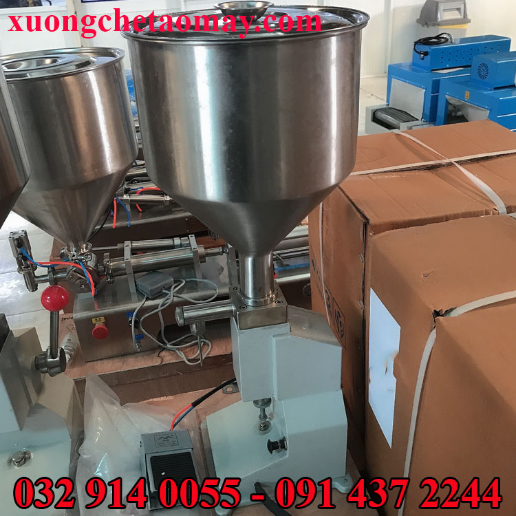 Máy chiết rót mỹ phẩm thủ công