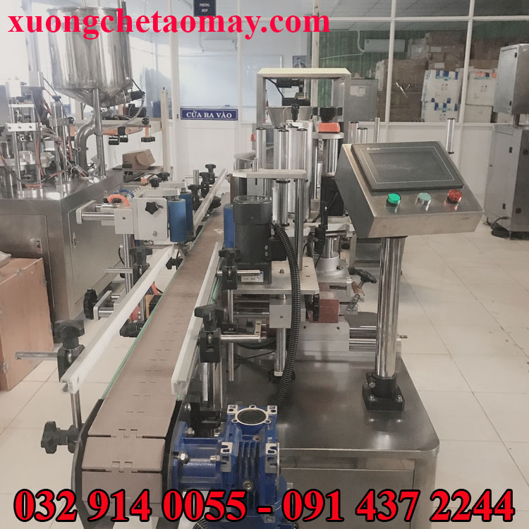 Máy dán nhãn chai tròn chất lượng tốt