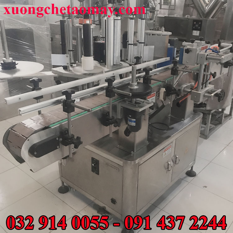 Máy dán nhãn chai nhựa chính hãng