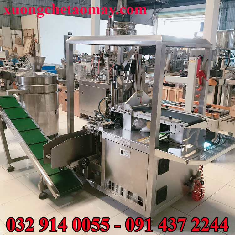 Máy đóng gói mặt nạ chính hãng