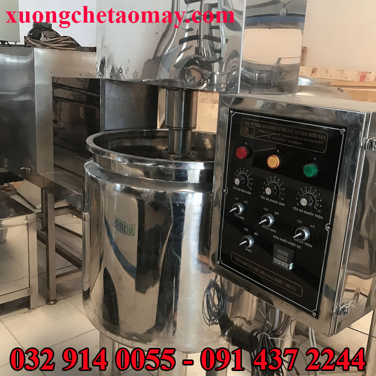 Máy nhũ hóa mỹ phẩm chính hãng