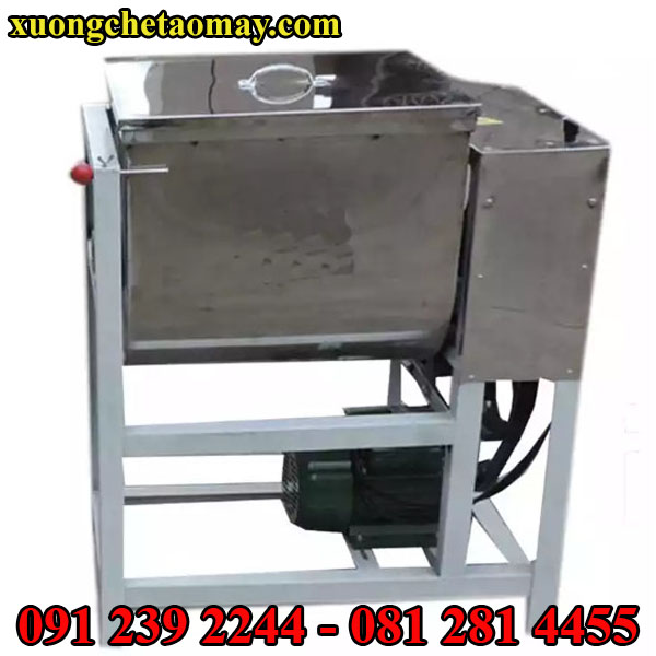 Máy trộn bột nằm ngang giá rẻ
