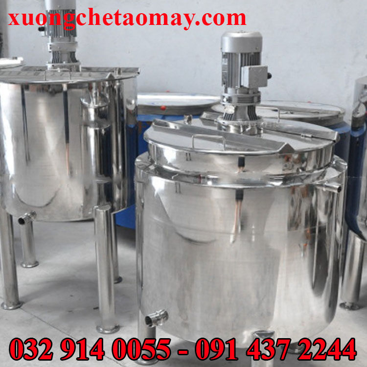 Thiết bị khuấy trộn chất lỏng dung tích lớn