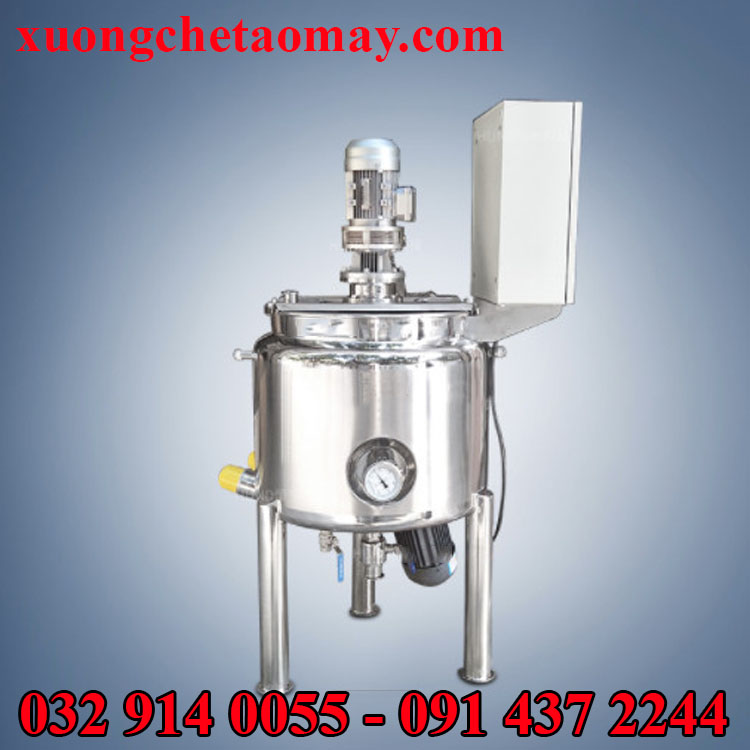 Bồn khuấy inox, bồn trộn mỹ phẩm công nghiệp