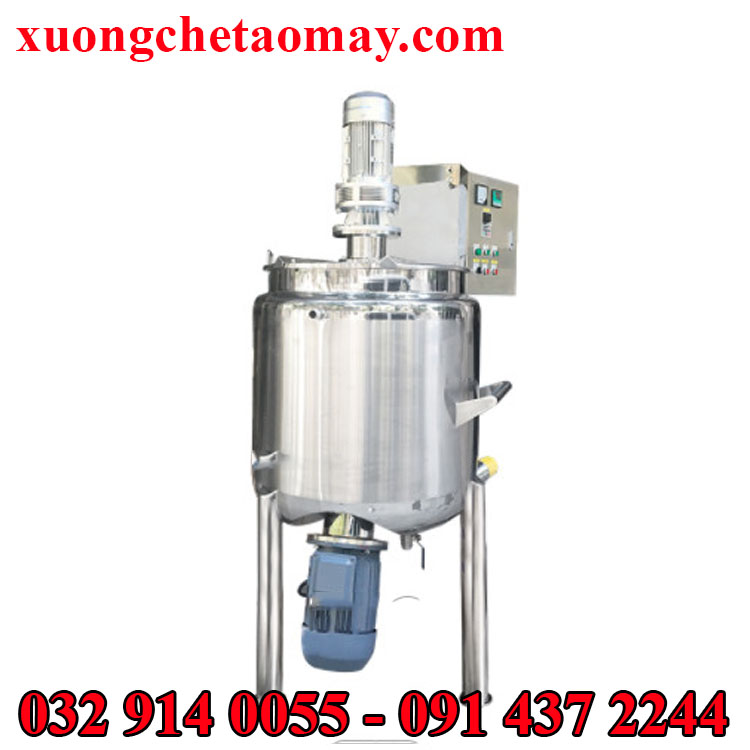 Bồn khuấy mỹ phẩm inox chính hãng