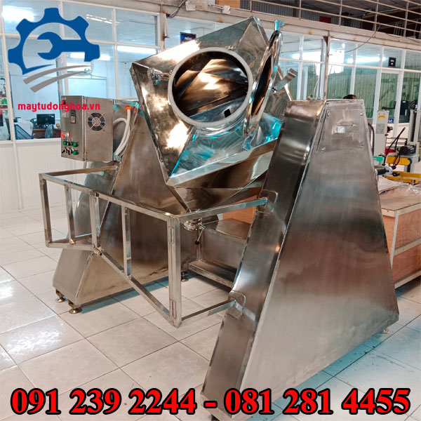 Máy trộn bột công nghiệp cánh khuấy