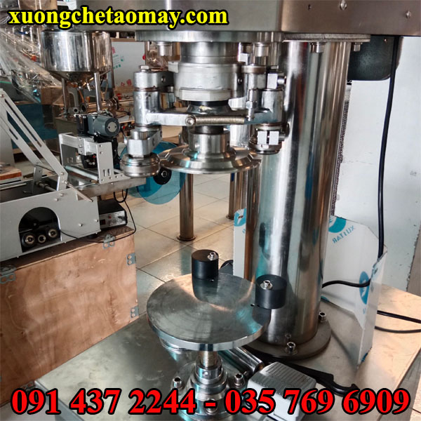 Máy viền mí nắp nhôm giá rẻ chất lượng