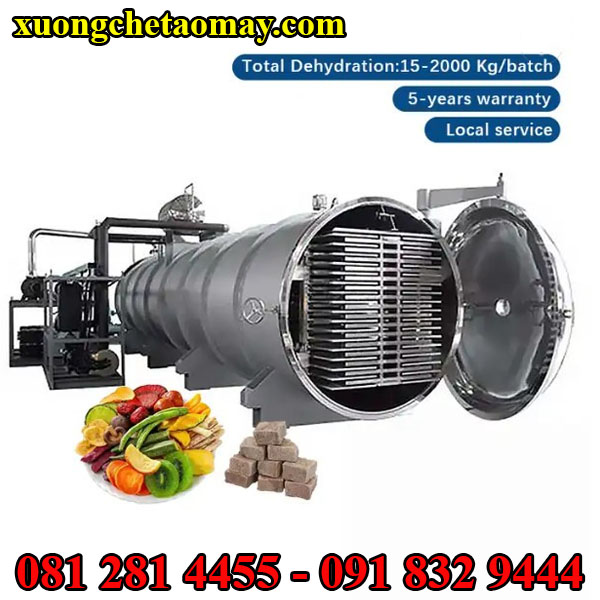 Máy sấy thăng hoa giá rẻ