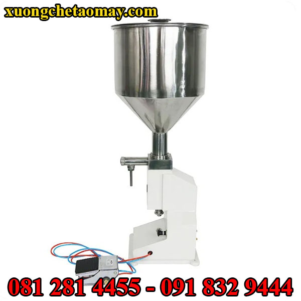 Máy chiết rót hóa chất mini